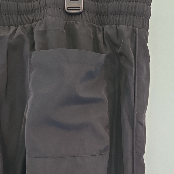 Love & Sports Nylon Joggers With Elastic/tie Waist And Deep Zippered Pockets XXL - Picture 8 of 12